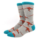 2024 New Hiphop Cotton Men Socks Harajuku Happy Funny animal Flamingo penguin chili Dress Socks for Male Wedding Christmas Gift