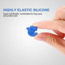 20pcs Ear Plugs Sound insulation Waterproof Silicone Ear Protection Earplugs Anti-noise Sleeping Plug For Travel Noise Reduction