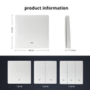 Benexmart Zigbee Wireless Switch 1 2 3 4 Gangs Scene Control Smart Home Devices Works with Tuya Click On Off Scene Switch Black