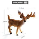 Hot Easter Rabbit Wolf Deer Lion Fox Meerkat Squirrel Figurine Home Decor Miniature Fairy Garden Decoration Accessories Modern