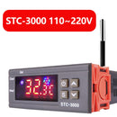 Digital Temperature Controller STC-1000 220V 12V two relay Thermostat controller for incubator Heating Cooling Thermoregulator