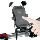 4.7-7 inch Phone Holder Motorcycle QC3.0 Wireless Charger Handlebar Bicycle Bracket Quick Charge USB Charger GPS Mount Bracket