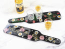 DIY Crystal Epoxy Resin Mold Wine Glass Tray Wine Beer Rack Mirror Silicone Mold For Resin