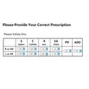 Photochromic Blue Light Blocking Glasses Lenses 1.56 1.61 1.67 Aspherical Myopia Hyperopia Optical Prescription Glasses Lens UV