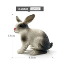 Hot Easter Rabbit Wolf Deer Lion Fox Meerkat Squirrel Figurine Home Decor Miniature Fairy Garden Decoration Accessories Modern