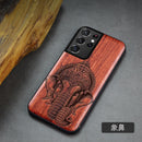 适用于三星 Galaxy S21 Ultra 手机壳 Boogic 原木手机壳 S21 S21+ 木质手机壳 适用于三星 S21 Ultra