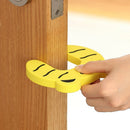 5Pcs/Lot Protection Baby Safety EVA C Shape Door Stopper Cute Animal Security Baby Card Lock Newborn Care Child Finger Protector