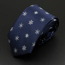 Trendy Design Men's Microfiber Jacquard Necktie Animal Plant Skull Flower Woven Tie Wedding Party Father's Day Birthday Gift
