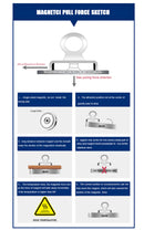 The Deep Grip | 120 kg Vertical Neodymium Lifting Magnet with 10 m Rope