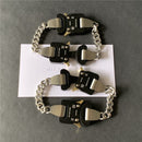 2020 ALYX 4 Buckle Necklaces Men Women 1017 ALYX 9SM Necklace Stainless Steel Removable dual-use Made In Austria 1:1 Version