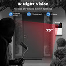 The Threshold Eye | 2.4GHz WiFi Smart Video Doorbell with Night Vision & 2-Way Audio