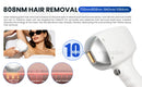 4 IN 1 Soprano Titanium Ice Platinum Diode 755 808 940 1064nm RF IPL 4 Wave ND:YAG Machine Painless Hair Removal Machine