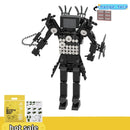 2024 Strengthen Skibidi New A Series of Toilet Man Drill Male Titan Man Female TV Personality Building Blocks Set Toys For Gift