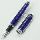 JINHAO X750 钢笔 圆形笔身 英文雕刻 抄写 书法 蘸水 金豪750 铜板体