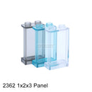 MARUMINE MOC Build Block Part Window Glass House Transparent Wall Panel 87552 87544 60581 87543 59349 Creative Brick Accessories