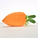 2024 Easter Velvet Gift Bag Easter Carrot Velvet Jewelry Basket Easter Rabbit Ear Candy Bags With Drawstring For Party Supplies