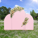 Crown Metal Arch Set Wedding Background Decorative Flower Stand Birthday Party Outdoor Balloon Ornament Irregular Shape