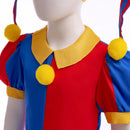 2024 New Magic Digital Circus cosplay costume children's clown suit jumpsuit set carnival Easter costume performance costume