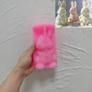 Two Designs Golden Rabbit Silicone Candle Mold Bunny Silicone Mold Sitting Rabbit Animal Soy Wax Mould Resin Easter Home Decor