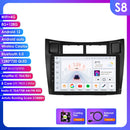 Hizpo 2Din 9英寸 CarPlay Android Auto 丰田雅力士 2005-2012 汽车收音机 导航GPS RDS DSP BT 4G SWC UI7862 主机