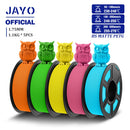JAYO 5Rolls PETG Filament 1.75mm High Speed PETG 3D Printer Filament 1.1KG/Roll High Flow Speedy Matte 3D Printing Materials