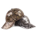 Adjustable Snake Skin Print Baseball Cap High Quality Dad Trucker Hat Men Women Anti-sun Visor Sun Caps Hip Hop Gorras Unisex