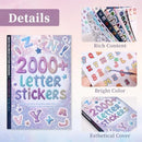 The Letter Lab | 2000+ Alphabet Sticker Kit for Journaling & Craft
