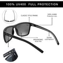 ZENOTTIC 偏光太阳镜女男士轻量 TR90 镜架 UV400 防护方形太阳镜 2022 2023