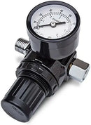 Concours Pro 双喷漆枪及附件套件 1.3 1.7 2.0 喷嘴/盖清洗套件 气压调节器 银色