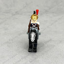 Medieval Napoleonic War French Dragoon British Soldiers Pirates Figures Army Scottish Fuisiler Building Blocks Weapons Brick Toy