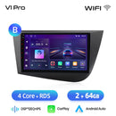 Junsun安卓无线CarPlay车载收音机，适用于西亚特Leon MK2 2005-2012，车载智能系统DSP SWC RDS GPS FM BT