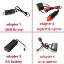 Car Interior Atmosphere Lighting LED Strip 5V DIY Flexible EL Cold Light Line Tube Wiring USB Switch Auto Decoration Ambient Red