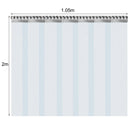 7X PVC Strip Curtain Plastic Soft Freezer Room Door Curtain Kit Hanging 18cm X2m Air-Conditioning Heat Insulation