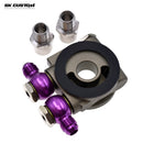 Oil Cooling Adapter Retrofit Oil Cooling Kit Sandwich Panel 360° Rotatable Thermostat Adapter 80° and 90°