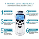 Tens Machine Physiotherapy Electronic Pulse Muscle Stimulator Relax Neck Back Shoulder Hand Pain Relief Electrotherapy