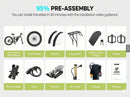 The Dominion | 5000W Dual-Motor Electric Bike 52V 23Ah 100-Mile Range
