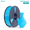 SUNLU 1KG PLA /Clear 3D Printer Filament 1.75mm 1000g Spool (2.2lbs) Neatly Arranged No Knot Filament Fit Most FDM Printer