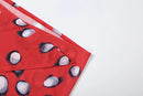 Nibber Music Festival Silk Scarf Strap Patchwork Dress Women Sexy Single-Breasted Full Sleeve Polka Dot Print Hottie Bodycon