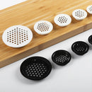1PC Round Stainless Steel Air Vent Grille Cover Black White Wardrobe Cabinet Mesh Hole Ventilation Plugs Dia 19mm 25mm 35mm 53mm