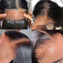 46 44 Inch HD Lace Front Human Hair Wigs For Black Women 13x4 Peruvian Hair Wigs Glueless Human Hair On Clearance Sale 13x6 Bone Straight Lace Front Wig