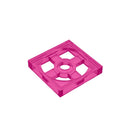Gobricks GDS-949 Turntable 2 x 2 Plate, Base compatible with 3680  DIY Educational Building Blocks Technical