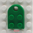 50pcs DIY Building Blocks 3176 Brick Heart Necklace/Key Ring Toys 2x 3 Heart-shaped Multicolor Educational Toy Gift for Children