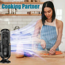 Oscillating Tower Fan, Desk Table Fan with 3 Speeds, Quiet Cooling, Personal Small Bladeless for Bedroom Home Office Desktop