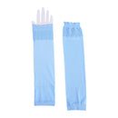 Islamic Arm Cover Stretchy Fabric Abaya Sleeves Muslim Women Oversleeves Sun Protection Arm Warmers Elastic Arab Middle East New