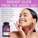 Fearathe Multi-Collagen Complex - Types I, II, III, V, X, for Healthy Hair, Skin, Nails, Bones and Digestive System