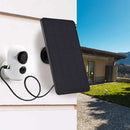 10W Solar Panel Solar Battery Charger 5V Micro USB Charging For IP Surveillance Camera for Arlo Camera/Eufy Wireless Doorbell