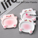 The Mixing Pig | Two-Piece Nail Art Colour Palette Set