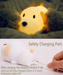 Silicone LED Axolotl  Night Light animallamp Touch Sensor Axolotl Night Lamp Children Kid Bedside Bedroom Decor Birthday Gifts