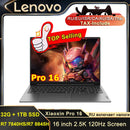 联想笔记本小新Pro 16 2023 AMD R7 7840HS/R7 8845H 32G内存 1T/2TB固态硬盘 16英寸2.5K 120Hz电脑笔记本 (面部识别，背光键盘) 电脑