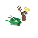City Food Hamburger Fries Accessories Friends MOC Building Blocks Drinks Fruit Vegetable Bread Fish Bottle Parts MOC Brick Leduo